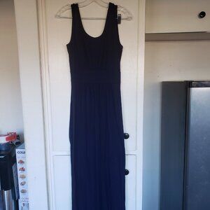 Woosea Long Blue Dress Size L